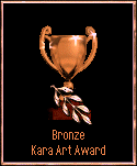 kara art award bronze medal